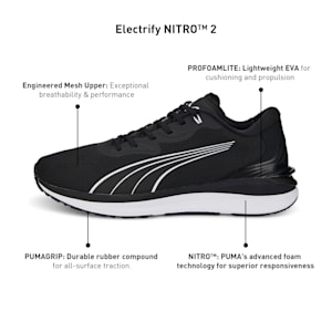 Electrify NITRO™ 2 Men's Running Shoes, Puma Black-Puma White, extralarge-IND