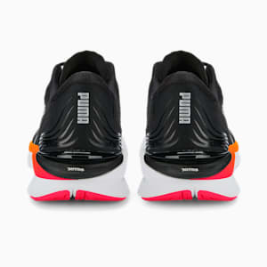 Electrify Nitro 2 Men's Running Shoes, Puma Black-Metallic Silver-Sunset Glow