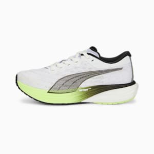 Deviate NITRO 2 Women's Running Shoes, Puma White-Fizzy Apple-Puma Black