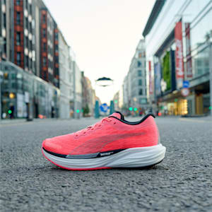 Deviate NITRO™ 2 Women's Running Shoes, Sunset Glow-Puma Black, extralarge