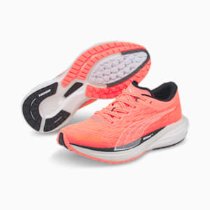 Deviate NITRO™ 2 Women's Running Shoes, Sunset Glow-Puma Black, extralarge-IND