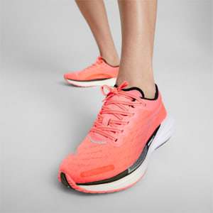 Deviate NITRO 2 Women's Running Shoes, Sunset Glow-Puma Black