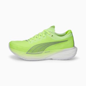 Deviate Nitro 2 Women's Running Shoes, Fizzy Apple-Metallic Silver