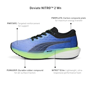 Deviate NITRO™ 2 Women's Running Shoes, Royal Sapphire-Elektro Purple, extralarge-IND