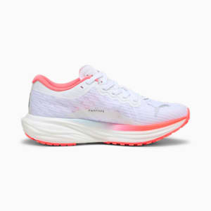 Tenis de running para mujer Deviate NITRO 2, PUMA White-Fire Orchid-Icy Blue, extralarge