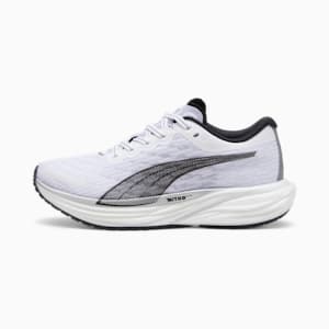 ウィメンズ ディヴィエイト ニトロ 2 ランニングシューズ, PUMA White-PUMA Black-PUMA Silver, extralarge-JPN