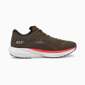Deviate Nitro 2 Winterised Men's Trail Running Shoes, Deep Olive-Salmon, extralarge-IND