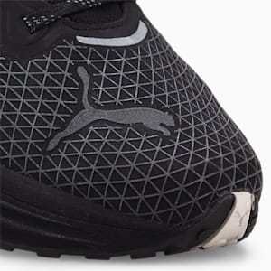 Deviate NITRO™ 2 Winterised Women's Trail Running Shoes, Puma Black-Metallic Silver, extralarge-IND