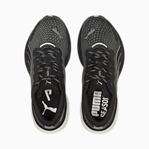 Deviate Nitro 2 Winterised Women's Running Shoes, Puma Black-Metallic Silver, extralarge-IND