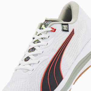 Electrify Nitro 2 First Mile Men's Running Shoes, Puma White-Puma Black-Firelight