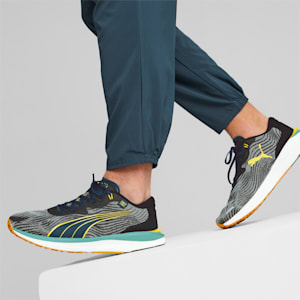 PUMA x FIRST MILE Electrify NITRO 2 Running Shoes Men, PUMA Black-Dark Night-Fresh Pear