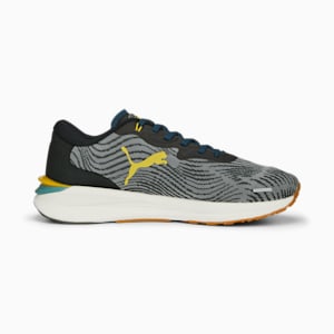 Electrify Nitro 2 First Mile Men's Running Shoes, PUMA Black-Dark Night-Fresh Pear