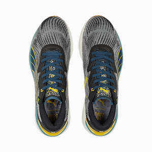 Electrify Nitro 2 First Mile Men's Running Shoes, PUMA Black-Dark Night-Fresh Pear