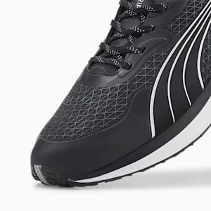 Electrify NITRO 2 WTR Running Shoes Men, Puma Black-Metallic Silver