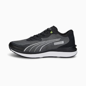 Electrify NITRO 2 WTR Running Shoes Men, Puma Black-Metallic Silver