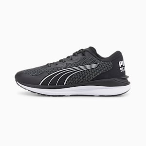 Electrify NITRO 2 WTR Running Shoes Women, Puma Black-Metallic Silver