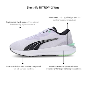 Electrify NITRO™ 2 Women's Running Shoes, Spring Lavender-PUMA Black-PUMA Silver, extralarge-IND