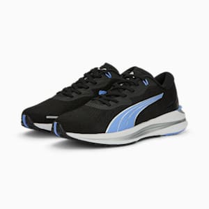 Electrify NITRO™ 2 Women's Running Shoes, PUMA Black-Elektro Purple-PUMA Silver, extralarge-IND