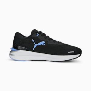 ウィメンズ エレクトリファイ ニトロ 2 ランニングシューズ, PUMA Black-Elektro Purple-PUMA Silver