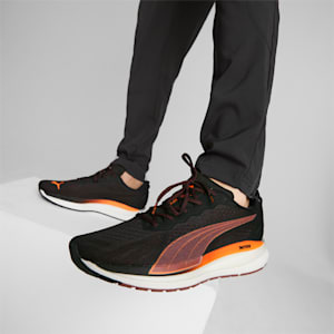 Zapatos para correr Magnify NITRO Surge para hombre, PUMA Black-Ultra Orange