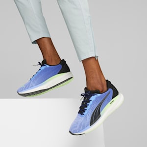 Zapatos para correr Magnify NITRO Surge para hombre, Elektro Purple-Royal Sapphire-Fizzy Lime