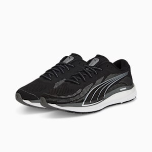 Zapatos para correr tejidos Magnify NITRO para mujer, Puma Black-CASTLEROCK-Puma White