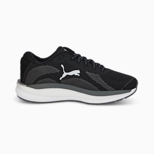 Magnify Nitro Knit Women's Running Shoes, Puma Black-CASTLEROCK-Puma White