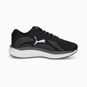 Zapatos para correr tejidos Magnify NITRO para mujer, Puma Black-CASTLEROCK-Puma White