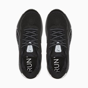 Magnify NITRO Knit Running Shoes Women, Puma Black-CASTLEROCK-Puma White, extralarge-GBR