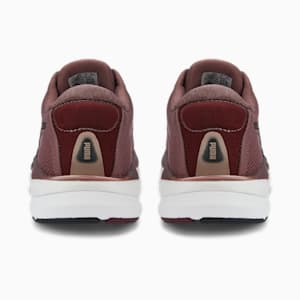 Zapatos para correr tejidos Magnify NITRO para mujer, Dusty Plum-Rose Gold