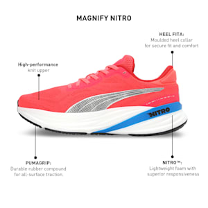 Magnify NITRO™ 2 Men's Running Shoes, Fire Orchid-Ultra Blue, extralarge-IND