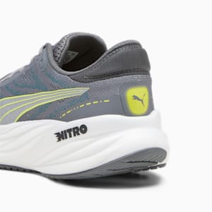 Zapatos Magnify NITRO™ 2 de hombre para correr, Cool Dark Gray-Yellow Burst-Ash Gray, extragrande