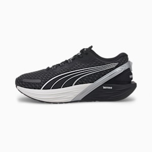 ウィメンズ RUN XX ニトロ ウィンター ランニングシューズ, Puma Black-Metallic Silver