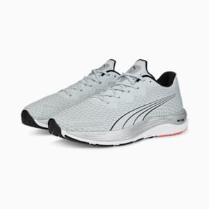 Velocity NITRO 2 WTR Men's Running Shoes, Platinum Gray-PUMA Black