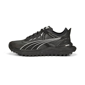 Voyage NITRO 2 Running Shoes Men, Puma Black-Metallic Silver