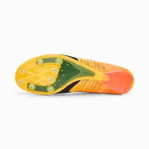 evoSPEED Tokyo Future 4 Track and Field Shoes, Sun Stream-Sunset Glow-Puma Black