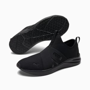 Chaussures d'entraînement à enfiler Better Foam Prowl Femme, Puma Black-Puma Black, extralarge