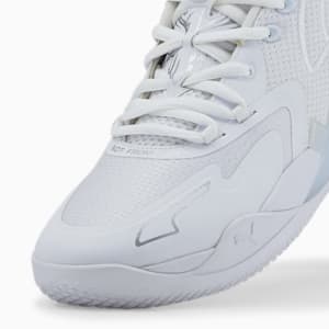 MB.01 Lo Men's Basketball Shoes, Puma White-Silver