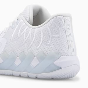 MB.01 Lo Men's Basketball Shoes, Puma White-Silver