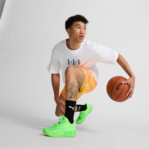 PUMA x LAMELO BALL MB.01 Lo Men's Basketball Shoes, Green Gecko-CASTLEROCK, extralarge
