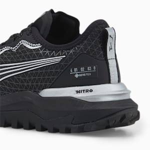 Voyage NITRO 2 GORE-TEX® Men's Trail Running Shoes, Puma Black-Metallic Silver, extralarge-IND
