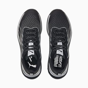 メンズ GORE-TEX ヴォヤージ ニトロ 2 ランニングシューズ, Puma Black-Metallic Silver