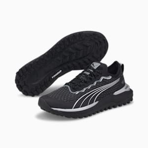 Voyage NITRO 2 GORE-TEX® Running Shoes Women, Puma Black-Metallic Silver