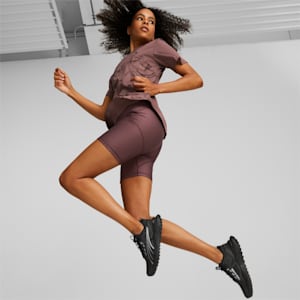 Voyage NITRO 2 Women's Running Shoes, Puma Black-Metallic Silver