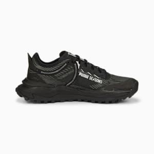 Voyage NITRO 2 Women's Running Shoes, Puma Black-Metallic Silver