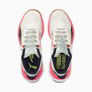 Voyage NITRO 2 Women's Running Shoes, Pristine-Light Lime-Puma Black