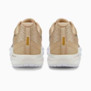 Chaussures de course Feline Profoam Safari Glam Femme, Light Sand-Puma Team Gold