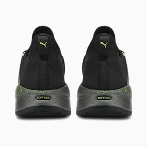 SOFTRIDE Premier So Splatter Men's Running Shoes, CASTLEROCK-Puma Black-Lime Squeeze, extralarge-IND