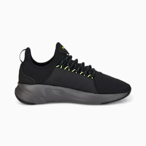 Softride Premier So Splatter Men's Running Shoes, CASTLEROCK-Puma Black-Lime Squeeze