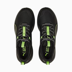 Twitch Runner Trail Running Shoes, Puma Black-Lime Squeeze